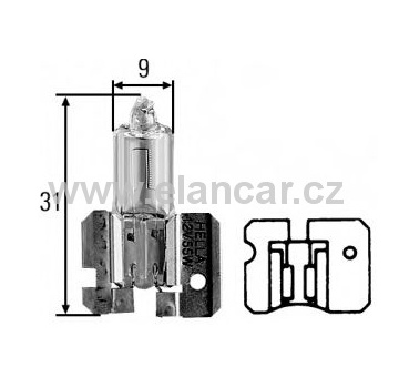 Autožárovka - H2 12V 55W X511