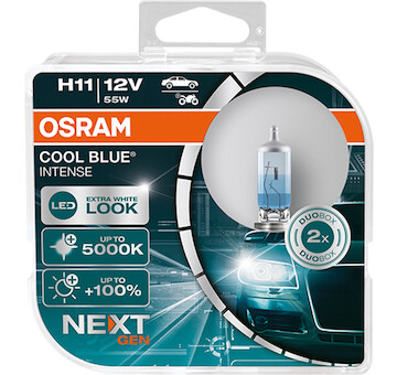 Autožárovka Osram Cool Blue Intense H11 12V 55W 64211CBN-HCB Duo-Box