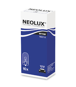 Autožárovka WY5W 12V W2.1X9.5D Neolux N501A oranžová
