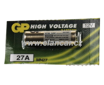 Baterie GP Batteries 27A alkalická – 12V mini baterie