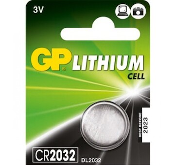 Baterie lithiová - GP CR2032 3V