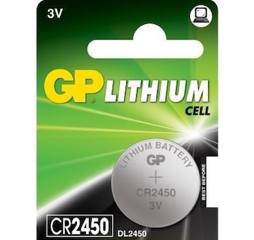 Baterie lithiová - GP CR2450 3V