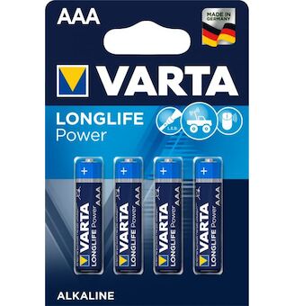 Baterie - Varta 4903 Longlife Power AAA ( blistr 4ks ) tužková AAA