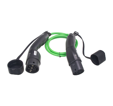 BLAUPUNKT nabíjecí kabel pro elektromobily 16A, 1fáze, Typ2->2, 2m, EV001