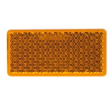 Boční (oranžový) odrazový element - obdélník 95 x 45mm nalepovací, STM TRL51OR