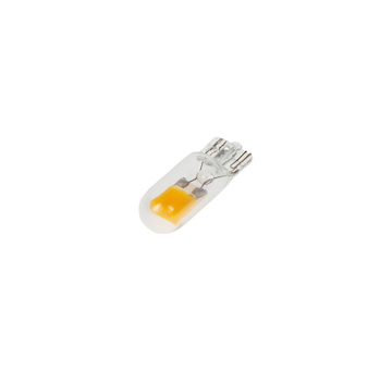 COB LED T10 teplá bílá, 12V, celosklo, 95COB-T10-3W