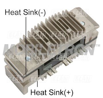 Diodový blok alternátoru Ducellier 516007C / 691463