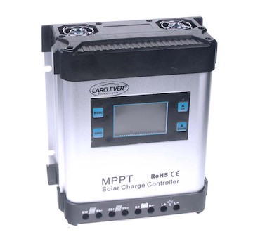 Inteligentní MPPT solární regulátor nabíjení, 20A s LCD, STM 34402