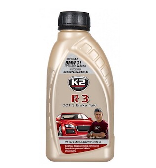 K2 Brzdová kapalina DOT3 500ml