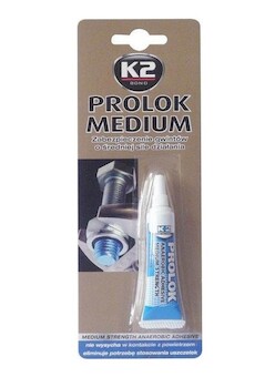 K2 Lepidlo na závity - střední pevnost 6 ml