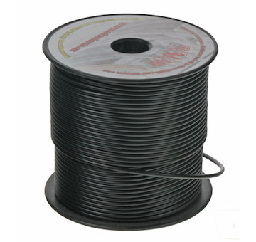 Kabel 1,5 mm, černý, 100 m bal, STM 3100202