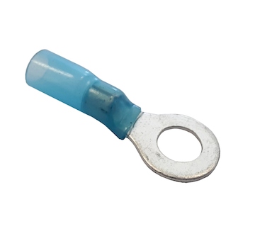 Kabelové oko 5 mm pro kabel 1,5-2,5 mm2 se smršťovací izolací   10 kusů