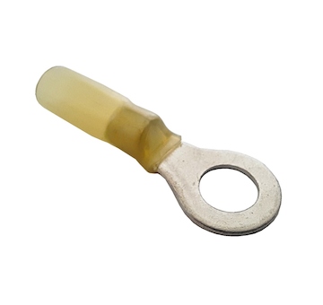 Kabelové oko 5 mm pro kabel 4-6 mm2 se smršťovací izolací     10 kusů