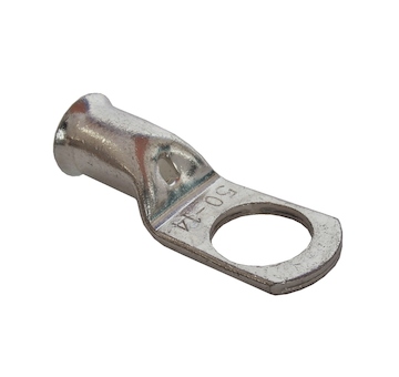 Kabelové oko letovací 14 mm - pro kabel 50 mm2