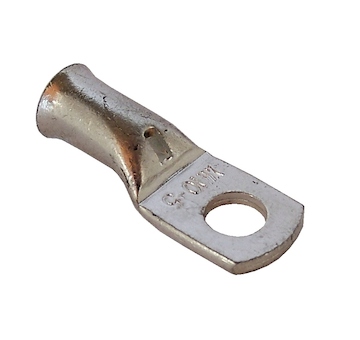 Kabelové oko letovací 5 mm - pro kabel 10,0 mm2