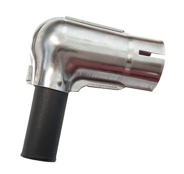 Koncovka zapalovacího kabelu plechová