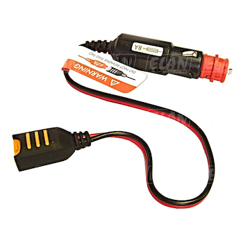 Konektor CTEK cig-plug s indikací pro nabíjení přes cigaretovou zásuvku ve voze