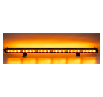LED alej voděodolná (IP67) 12 - 24V, 108x LED 1W, oranžová 916mm, dual, KF77-916D
