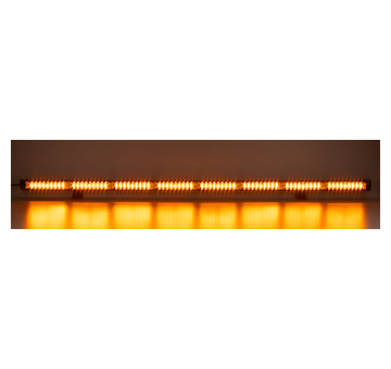 LED alej voděodolná (IP67) 12 - 24V, 72x LED 1W, oranžová 1204mm, KF77-1204