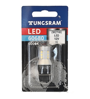 LED autožárovka 3W W3x16d 6000K Tungsram