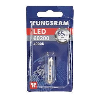 LED autožárovka -  C5W 12V 0,5W SV8.5-8 Tungsram