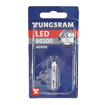 LED autožárovka - C5W 12V 0,5W SV8.5-8 Tungsram