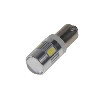 LED BA9s bílá, 12 - 24V, 6LED, 5730SMD, 95173