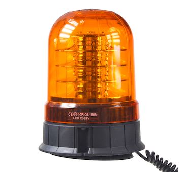 LED maják, 12-24V, 24x3W oranžový, magnet, ECE R65, STM WL93