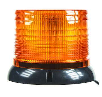 LED maják, 12-24V, oranžový magnet, homologace, STM WL61