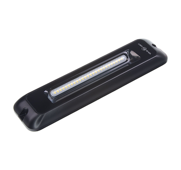 LED osvětlení interiéru, exteriéru, 10-30V, 15W, ECE R10, IP67, černé, brb207BC