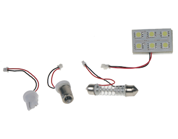 LED panel 32x20 mm 12V, 6LED/3SMD, STM 95P106