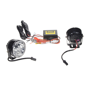 LED světla pro denní svícení, kulatá 70mm, ECE, SJ-288