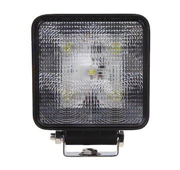 LED světlo čtvercové, 5x3W, 128x110mm, ECE R10, WL-1560