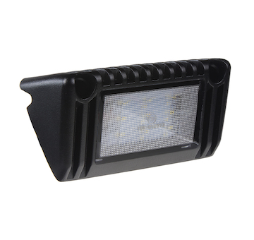 LED světlo nástěnné, 10-30V, 9x1W, černé, 129x60x43mm, STM WL-B160B