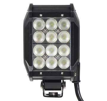 LED světlo obdélníkové,12x3W, 99x93x167mm, STM WL-CREE36-2
