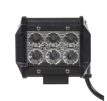 LED světlo obdélníkové, 6x3W, 99x80x65mm, WL-821