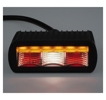 LED světlo zadní sdružené + oranžové vystražné světlo, ECE R65, wl-461AECE
