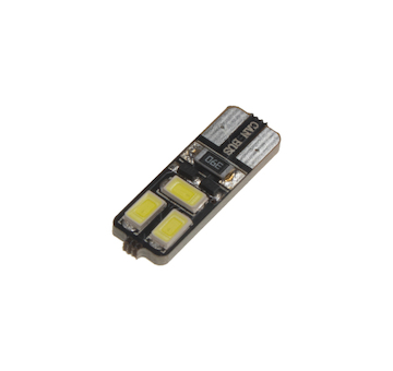 LED T10 bílá, 12V, 6LED, 5730SMD, 952008CB
