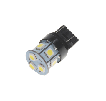 LED T20 (7443) bílá, 12V, 9LED, 3SMD, 95240