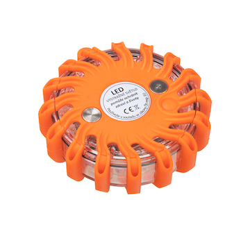 LED výstražné světlo 16LED, červené, WL-H01RED