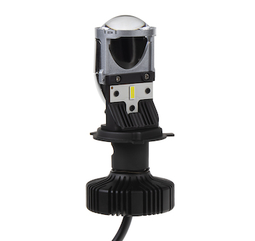 LENS LED H4 bílá, 9-32V, 5000LM chip G-XP x3, 95HLH-H4-LENS