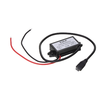 Měnič napětí 12V - 5V, Micro USB 3A, 34158