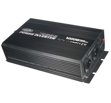 Měnič napětí z 24/230V + USB, 5000W, STM 355024