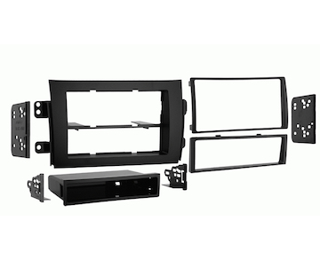METRA 2DIN, 1DIN redukce pro Fiat Sedici 06, 2006-, Suzuki SX4 07, 2006-13, 10759M
