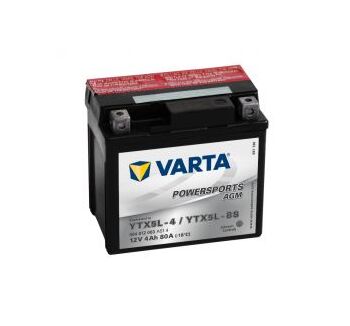 Motobaterie Varta AGM 12V 4Ah 504012003 / YTX5L-4 / YTX5L-BS