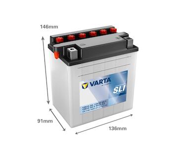Motobaterie Varta SLI 12V 11Ah 511012015, 12N10-3A, 12N10-3A-1,  B10L-A2