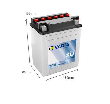Motobaterie Varta SLI 12V 14Ah 514014019, YB14-B2