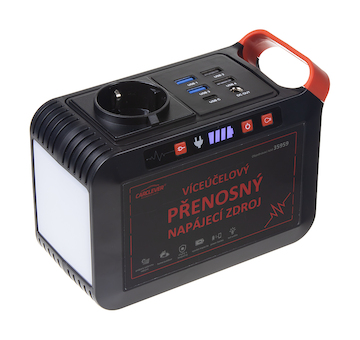 Multifunkční nabíjecí stanice Carclever, Li-Ion 24.000mAh, 35959