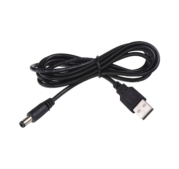 Napájecí redukce s kabelem USB-A, DC, 34163