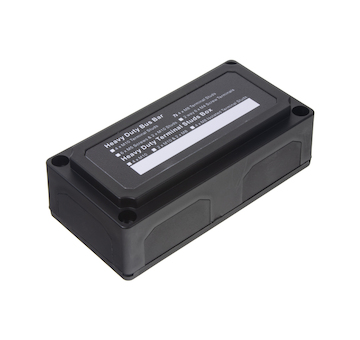 Napájecí terminál 4 pólový M8, černý, G4-24BLA